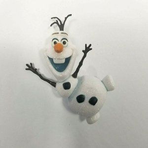 Hallmark Keepsake Ornament Olaf 2014 Glitter Frozen Disney HKO QXD6153 Xmas  Abo